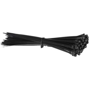 Cable Ties - 14" - 100 pack - BLACK